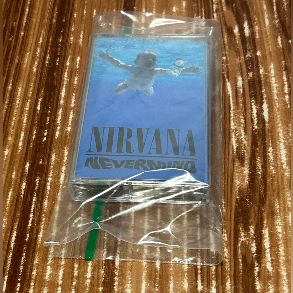 New NIRVANA Nevermind SEALED Cassette TAPE Silver Japan 2016 Limited RARE - Picture 13 of 13